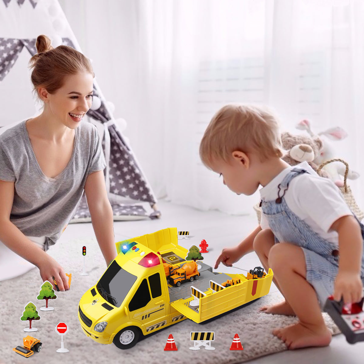 Truck set best sale for toddlers